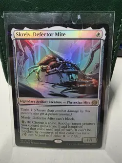 Skrelv, Defector Mite FOIL - Phyrexia: All Will be One - Rare - NM - MTG - Image 1