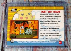 Pokemon TOPPS Pikachu's Vacation DON'T CRY, TOGEPI! #43 - Image 4
