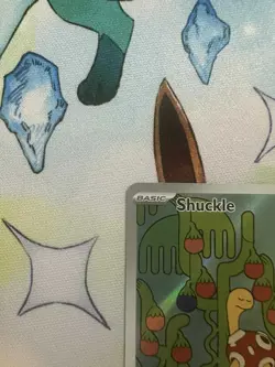 Shuckle 136/132 Me01 Mega Evolution Holo Illustration Rare Near Mint Pokemon - Image 4
