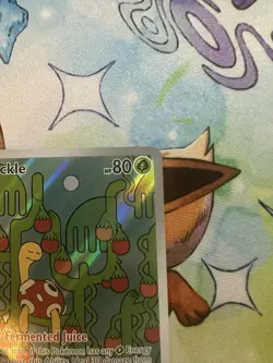 Shuckle 136/132 Me01 Mega Evolution Holo Illustration Rare Near Mint Pokemon - Image 5