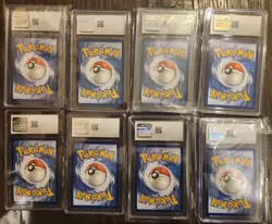 Pokemon English CGC 10 lot of 8 slabs, Joleteon, Ninetales, Lickitung - Image 2