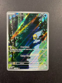 2023 Pokemon SV 151 - MEW EN Psyduck #175/165 Illustration Rare PSA Worthy 🔥!! - Image 1