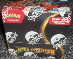 POKEMON TCG: MEGA EVOLUTION ENHANCED BOOSTER BOX (36 PACKS) NEW SEALED - Image 1