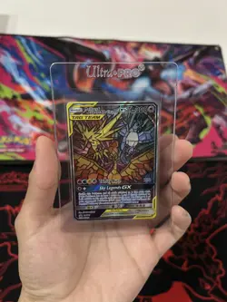 Moltres & Zapdos & Articuno GX SM210 TAG TEAM Full Art Holo Promo Pokemon TCG NM - Image 1