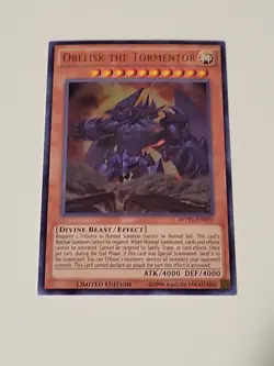 YUGIOH: Obelisk the Tormentor MVP1-ENSV5 Ultra Rare Limited Edition NM (079) - Image 1