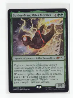 MTG Spider-Man Miles Morales P0008 Foil Promo Mythic Rare Marvel Kit Nm - Image 1