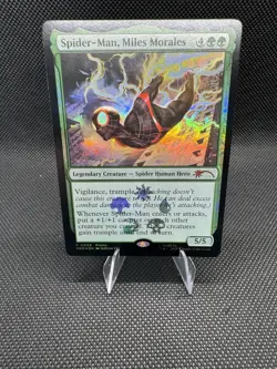 Spider-Man, Miles Morales Foil Promo MTG 0008 - Image 1