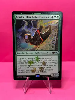 Spider-Man, Miles Morales - Promo - Foil Mythic - NM - MTG - Image 1