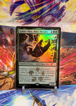 Magic MTG - Spider-Man, Miles Morales | Marvel's Spider-Man | Promo #8 Foil - NM - Image 1