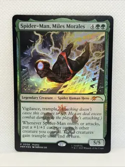 Mtg Spider-Man, Miles Morales Foil Promo P0008 - Image 1