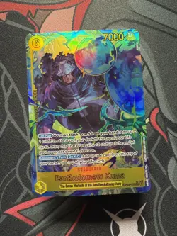 One Piece CCG - Bartholomew Kuma (Alt Art) OP12-119 SEC - Legacy of the Master - Image 1