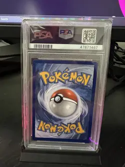 2017 POKEMON SUN & MOON CRIMSON INVASION SECRET #112 FULL ART/GYARADOS GX PSA 9 - Image 2