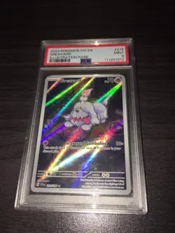 Pokemon TCG Scarlet Violet Base Set Greavard 214/198 Illustration Rare PSA 9 - Image 1