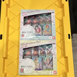 One Piece Card Game Illustration Box Vol.1 & Vol.2 Promo Box - Image 1