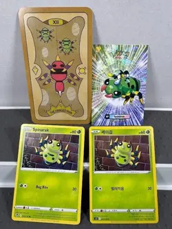 Pokemon Lot of Cards and Stickers All Spinarak #167 Spinarak Only Lot of 20 - Image 3