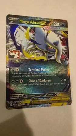 Mega Absol ex 086/132 Prize Pack Series Cards Holo NM - Image 1