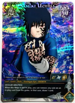 Carte Naruto TCG CCG Collectible Card Game Foil neuf Prism 323 - Image 1