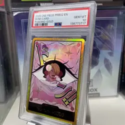 PSA 10 DON!! Card Charlotte Pudding Super Parallel Gold 2025 ONE PIECE Card - Image 3
