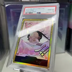 PSA 10 DON!! Card Charlotte Pudding Super Parallel Gold 2025 ONE PIECE Card - Image 5