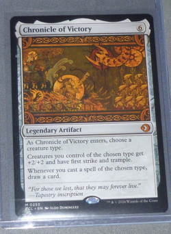 x1 Chronicle of Victory ECL Lorwyn Eclipsed MTG 253 Magic the Gathering - Image 1