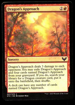 Dragon's Approach C The List Reprints 097/275 NM - Image 1