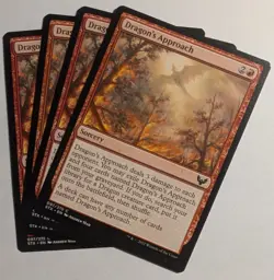 Dragon's Approach x1 Strixhaven: School of Mages Magic the Gathering MTG LP/NM - Image 5