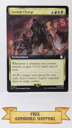 Fervent Charge (Extended Art) Universes Beyond: Fallout Regular - Image 1