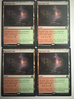 Rockfall Vale - MTG Innistrad: Midnight Hunt - Playset (Pack of 4) - Image 1