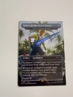 Tidus's Brotherhood Sword #1867 | Near Mint | Secret Lair Drop Magic MTG - Image 1