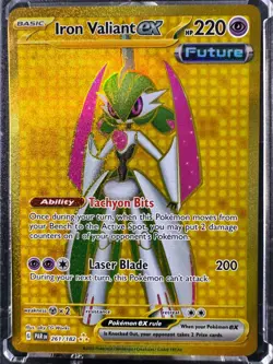 261/182 - Iron Valiant ex - Paradox Rift - Hyper Rare - Pokemon TCG - Image 1