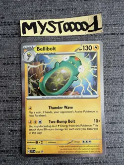 Carte Pokemon Bellibolt Promo Svp 094 Anglais Exc - Image 1