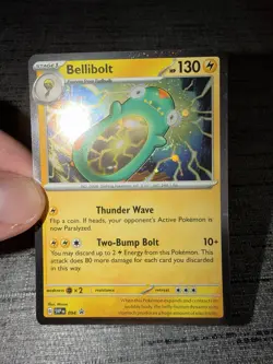 Carte Pokemon Bellibolt Promo Svp 094 Anglais Exc - Image 3