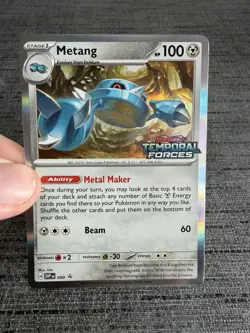 Carte Pokemon Metang Promo Svp 090 Stamp Temporal Forces Anglais Exc - Image 5