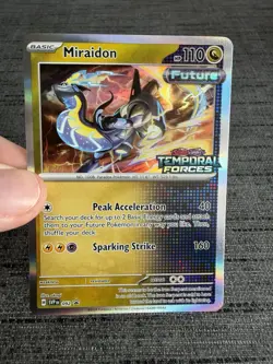 Carte Pokemon Miraidon Promo Svp 092 Stamp Temporal Forces Anglais Exc - Image 5