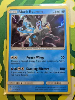 Black Kyurem - 61/236 - Rare Holo Cosmic Eclipse Pokemon - NM - Image 1