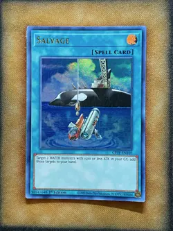 Yugioh Salvage GFTP-EN107 Ultra Rare 1st Ed NM - Image 1