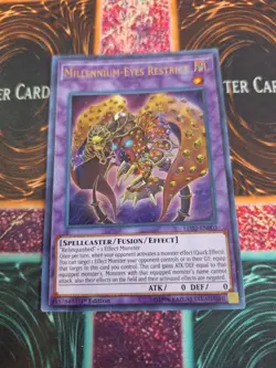 Yu-Gi-Oh! Millennium-Eyes Restrict LED2-EN003 Ultra Rare 1st Edition Near Mint - Image 1