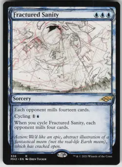 Magic the Gathering TCG Fractured Sanity (Showcase) R Modern Horizons 2 336 - Image 1