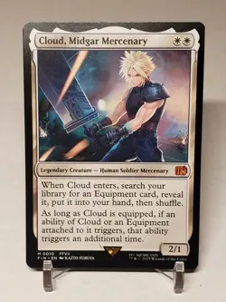MTG Final Fantasy Cloud, Midgar Mercenary (M 0010) - Image 1