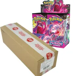Pokemon Fusion Strike Booster Box Sealed Case x6 Boxes - Sword And Shield - Image 1