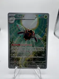 Pokemon TCG Ninjask Illustration Rare Card 137/132 Mega Evolution D399 - Image 1