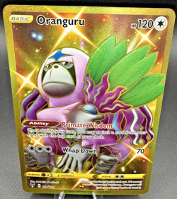 Pokemon Oranguru TCG Vivid Voltage Holo Card 199/185 Secret Rare - Image 1