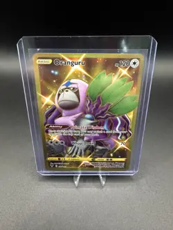 Pokemon Oranguru TCG Vivid Voltage Holo Card 199/185 Secret Rare - Image 3