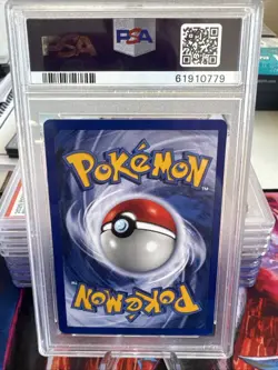 1st Edition Shadowless Tangela 66/102 Base Set Pokemon Card PSA 8 - Image 3