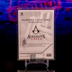 Leonidas I Assassins Creed AC 15th Anniversary Holo Foil Card Ubisoft XY-PT-055 - Image 3
