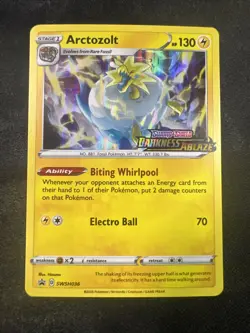 Pokemon Arctozolt (Prerelease) SWSH036 SWSH: Sword & Shield Promo Cards Holo - Image 1