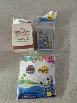 Pokemon Worlds 2024 Lot (Deck Box, Card Sleeves, Ball) - Image 1