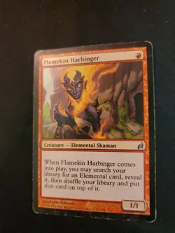 Flamekin Harbinger Lorwyn LP Magic The Gathering MTG Tcg See Pics - Image 3