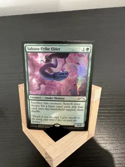 MTG Sakura-Tribe Elder Year Of The Snake Foil Promo 2025 - Image 1