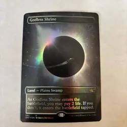 Godless Shrine X1 Mtg Unfinity Nm Foil Borderless 282 - Image 1